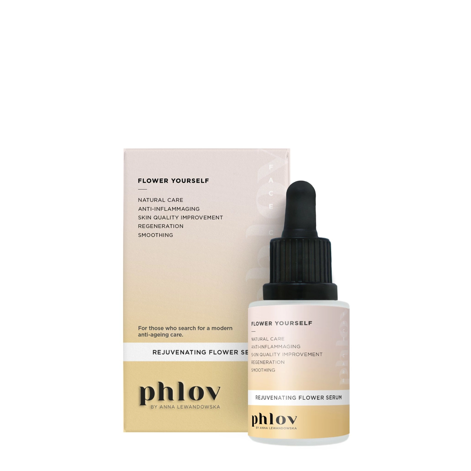 Anti-Aging-Serum Mit Blütenextrakten